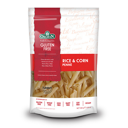 Orgran Pasta - Rice & Corn Penne 
