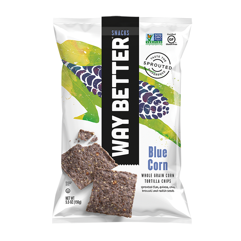 Way Better Snacks - Tortilla Chips Blue Corn